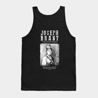 Joseph Brant-Mohawk Chief-Warrior-Iroquois Tank Top